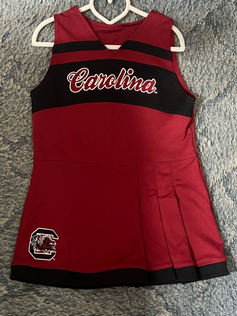 Carolina Gamecocks Youth Maroon & Black Cheer Dress